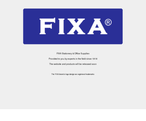 fixaworld.com: FIXA - Stationery & Office Supplies
FIXA Stationery & Office Supplies