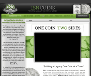 isncoins.com: One coin two sides
ISN Coins home on the internet