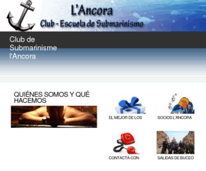 lancora.net: Club de buceo L'Ancora
