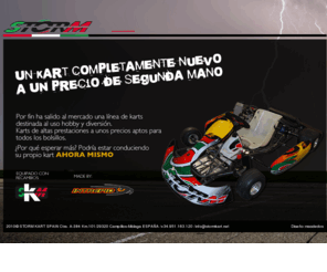 stormkart.es: //STORM KART\\
Distribuidor de Storm Kart España