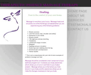 therapeuticessencemassage.com: Home Page
Home Page