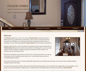 fouchehomes.com: Fouche's Portfolio Creations, Inc.
BUILDING HOMES YOUR WAY