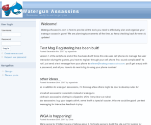 watergunassassins.com: Watergun Assassins | .... Someone really is out to get you ....
