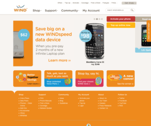 windipedia.com: WIND Mobile | Home
Get the latest mobile industry news in the WIND Mobile Newsroom. We're thinking out loud while we work to build a better wireless experience in Canada.