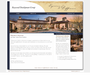 baywooddevelopment.com: San Diego County custom home builders – Baywood Development Group
One of San Diego’s award-winning, custom home builders and real estate developers with a new home community adjacent to Rancho Santa Fe and Fairbanks Ranch in San Diego County