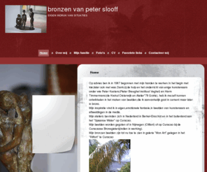 pamslooff.net: bronzen van peter slooff - Home
