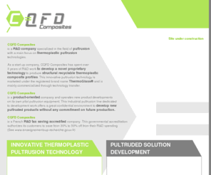 cqfd-composites.com: CQFD COMPOSITES - Innovate thermoplastic pultrusion technology and pultruded solution developpement
