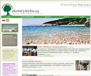 ekoturystyka.org: Stowarzyszenie Rozwoju Ekoturystyki
Stowarzyszenie Rozwoju Ekoturystyki - organizacja pozarządową - propagująca ideę turystyki zrównoważonej w Polsce, promująca turystykę przyjazną środowisku