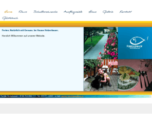 forellengasthof.com: Forellenhof Holzerbauer | Floing, Apfelland Stubenbergsee, Oststeiermark | Gasthof, Gasthaus, Schullandwoche, Ausflug, Fischspezialitäten, Hausmannskost
Forellenhof Holzerbauer | Ferien. Natürlich mit Genuss. Im Gasthof Holzerbauer in Floing.