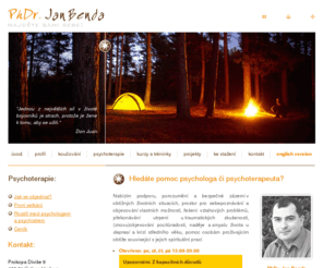 psychoterapeut.net: PhDr. Jan Benda - psycholog, psychoterapeut - Ústí nad Labem, Teplice, Děčín, Litoměřice - psychoterapie
Nabízím podporu, porozumění a bezpečné zázemí v obtížných životních situacích. Najděte hojivý balzám pro duši! Najděte sami sebe!