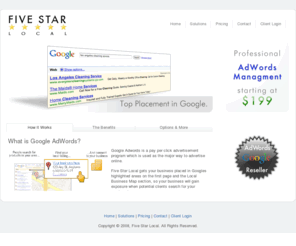 5starlocal.net: Five Star Local Solutions
Five Star Local Solutions search engine optimization and