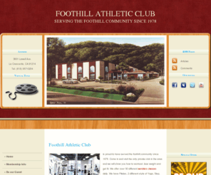 foothillathletic.com: Get Fit, Lose Weight, Workout, Shape Your Body at FAC in La Crescenta!
Foothill Athletic Club is a premier health club facility offering aerobics, weight training, swimming, racquetball, and a host of other healthy alternatives to meet your workout needs.