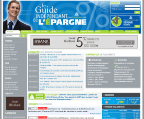 france-transaction.biz: Epargne, placement assurance-vie, livret A  Z, bourse : guide de l'pargne
Epargne, Livret A  Z et placement financier : Le guide indpendant de l'pargne vous permet de retrouver les offres de placements financiers : assurance-vie, livret pargne, bourse, compte rmunr, PERP. Tous les dtails pour gagner plus d'intrts avec votre argent !