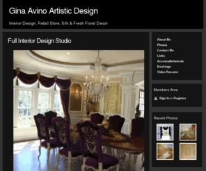 ginaavinodesign.com: Home - Gina Avino Artistic Design
