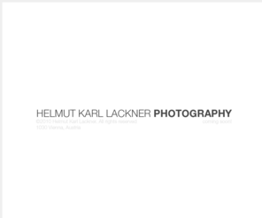 helmutlackner.com: HELMUT K. LACKNER | PHOTOGRAPHY
