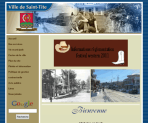villest-tite.com: Accueil
Site de la Ville de Saint-Tite