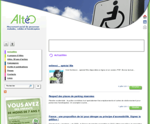 alteoasbl.be: Alteo - Mouvement social de personnes malades, valides et handicapées
Mouvement social de personnes malades, valides et handicapées - Alteo