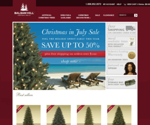 balsamhill.org: Artificial Christmas Trees,  Lights & Christmas Ornaments - Balsam Hill
Simply stunning artificial Christmas trees, wreaths, and garlands made at the highest quality. Free shipping over $100 for all our Christmas tree products.