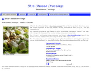 bluecheesedressings.com: Blue Cheese Dressings
Find everything you need to know about Blue Cheese Dressings here!