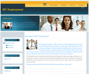 ibtemployment.com: Welcome to IBT Employment | IBT Employment
