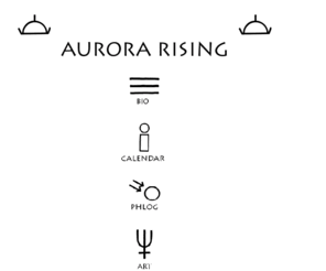 aurorarising.com: *Aurorarising* website of Avant-Garde Vocalist Aurora Josephson
