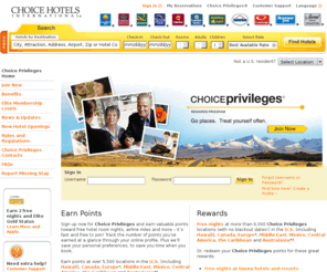 choiceprivildges.com: Hotel Rewards - Choice Privileges Hotel Reward Program
Choice Privileges hotel rewards program - redeem your loyalty points for free nights in luxury at one of over 240 Preferred Hotels and Resorts or Summit Hotels and Resorts around the world.