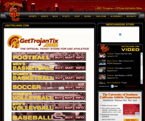 gettrojantix.com: University of Southern California Official Athletic Site - Tickets
The University of Southern California Official Athletic Site, partner of CBS College Sports Networks, Inc. The most comprehensive coverage of University of Southern California Athletics on the web.