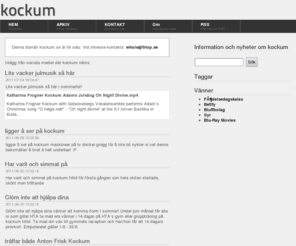 kockum.se: kockum | Information och nyheter om kockum
Description