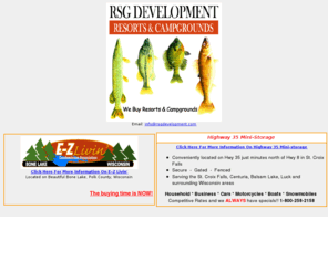rsgdevelopment.com: Wisconsin and Minnesota - Resorts and Campgrounds RSG Development
