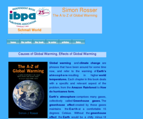 a-zofglobalwarming.com: The A-Z of Global Warming - Global Warming Facts
Simon Rosser, The A-Z of Global Warming