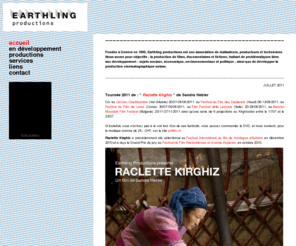 earthling-prod.net: Earthling Productions - Accueil
