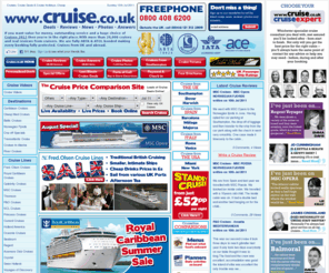 cruise.co.uk: Cruise, Cruises, cruise offers, discount cruise deals, cheap cruises
Best Cruise Discounts, Over 20,000 Cruises Reviews, Over 10,000 Cruise Photos. Live Availability and Fares Online. Great deals on cruises from UK