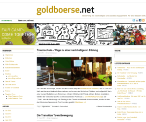 goldboerse.net: Goldbörse — Networking für soziales und nachhaltiges Engagement
