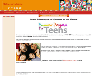 hablamiidioma.com: Quiero aprender Inglés
aprender inglés en seis meses Madrid academia de Inglés, exercises, English, vocabulary lationos latinoamericanos ayudas plazas limigtadas