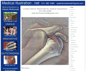 medicalillustration.net: Index
medical illustrations by Patrick McDonnell for IPO, CME, annual report, education, medical device and pharmaceutical advertising, medical legal and multimedia.