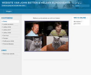 blindenbach.com: Welkom op de voorpagina
De website van John Betten en Heleen Blindenbach