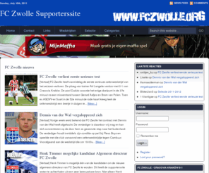 fczwolle.org: FC Zwolle Supporterssite
