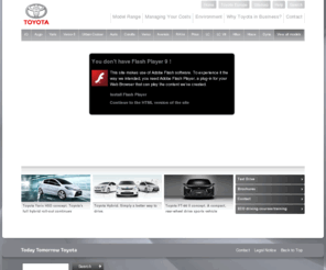 toyota-in-business.com: Toyota in Business – Your European fleet partner.
Welcome to the Toyota in Business website. 
Toyota can provide solutions for all your fleet needs