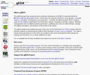 gpleda.org: gEDA Project's Homepage
