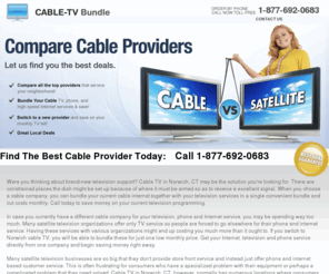 norwichcable.com: Cable TV Norwich, CT | Deals on TV & Cable Internet Service in Norwich
Order Norwich Cable TV Today. One call is all you need to get digital cable in Norwich CT.