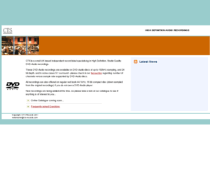 cts-records.com: CTS Records
UK, DVD Audio