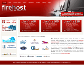 firehost.cl: Hosting, Web Hosting Chile, Hosting Linux, Servidores en Chile
Web Hosting Linux con calidad, seguridad y confianza. Planes de Hosting desde $5.900/anual. Contrate hoy su plan de Hosting con FireHost.cl...