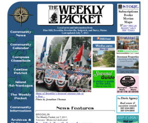 weeklypacket.com: The Weekly Packet
Local news and information from Blue Hill, Brooklin, Brooksville, Sedgwick, and Surry, Maine.