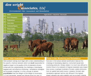 donwwright.com: Don Wright & Associates : Odor Assement, Monitoring, and Remediation
Don Wright & Associates offers Odor Assesment, Monitoring, and Remediation services.