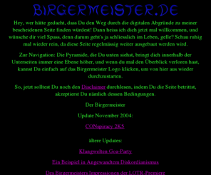 freakwg.com: Willkommen beim Birgermeister!
