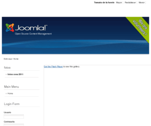 joaquinmva.es: El rincón de Joaquín - Inicio
Joomla - sistema de gerencia de portales dinámicos y sistema de gestión de contenidos