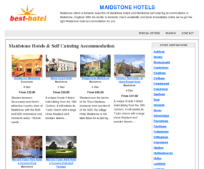 maidstonehotels.com: Maidstone Hotels
Maidstone Hotels offers a great selection of Maidstone hotels and other accommodation in and around Maidstone, Maidstone. For England hotels and Maidstone apartments Maidstone is the website for you.