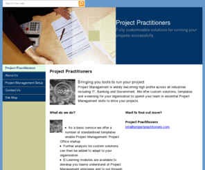 projectpractitioners.com: Project Practitioners
Project Management tools for PMO implementation