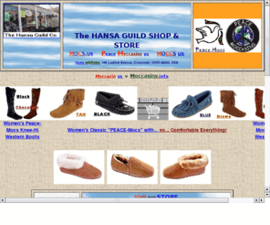 alpaca-store.com: MOCCASINS and SANDALS - Minnetonka Moccasin SHOP - MOCCS, HATS, Sheepskin UGGS
STORE for MINNETONKA Moccasins and SANDALS, SHEARLINGS, UGGs, in U.S.A. - moccs CATALOG - SHOP for SHEEPSKIN moccasin-slippers, MOCS, HATS, Pug-BOOTS