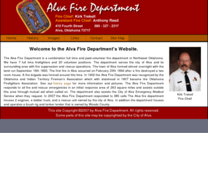 alvafd.org: Alva Fire Department
The Alva Fire Department is dedicated to serving the Alva Community for all emergencies.